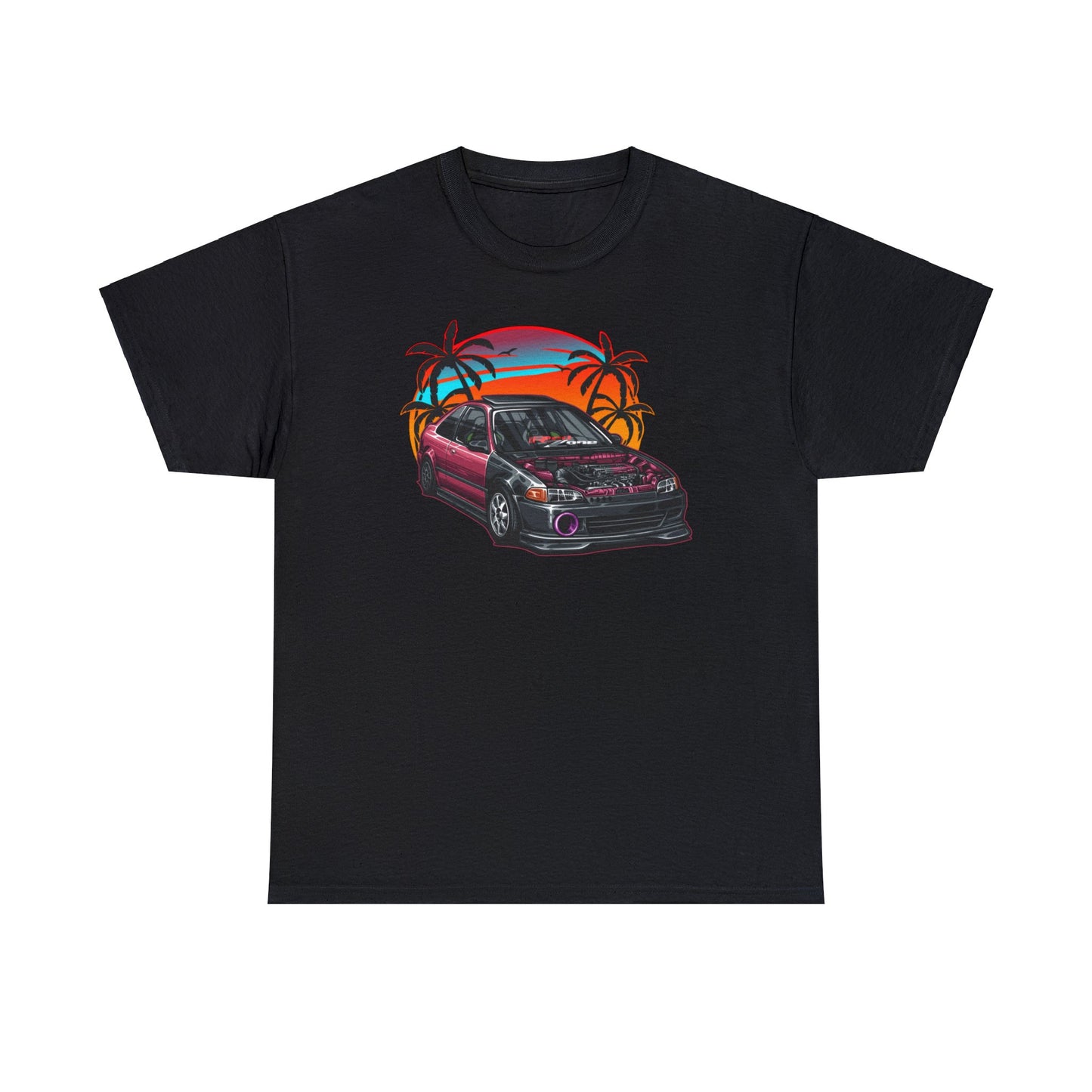 Chameleon Red Cruise Tee: Jan's Nitrous B-Series EJ Coupe