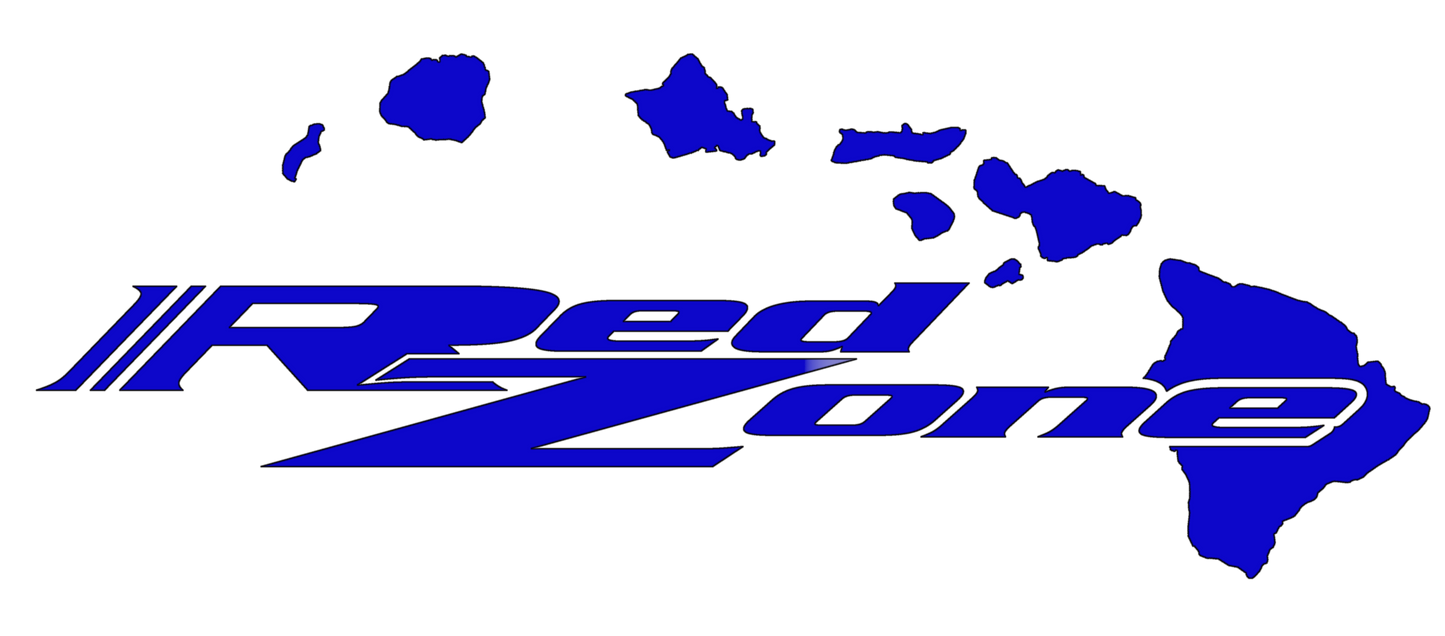 Redzone Hawaii Decal - 12"