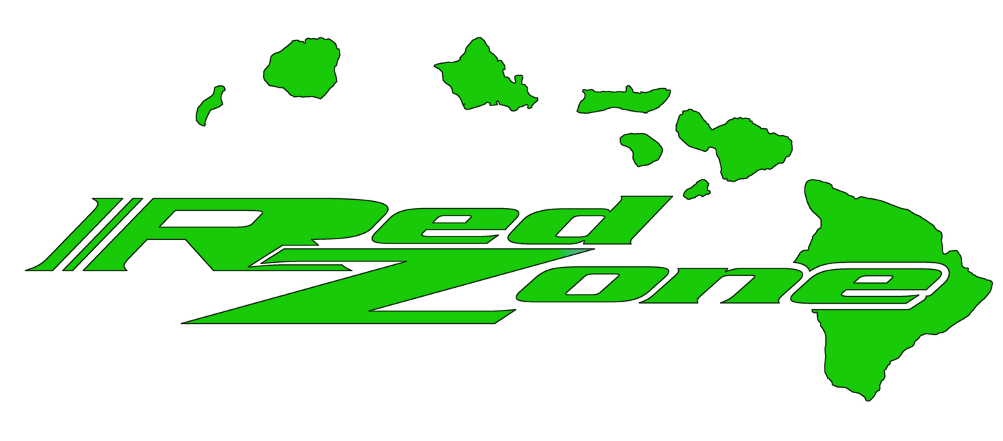 Redzone Hawaii Decal - 12"