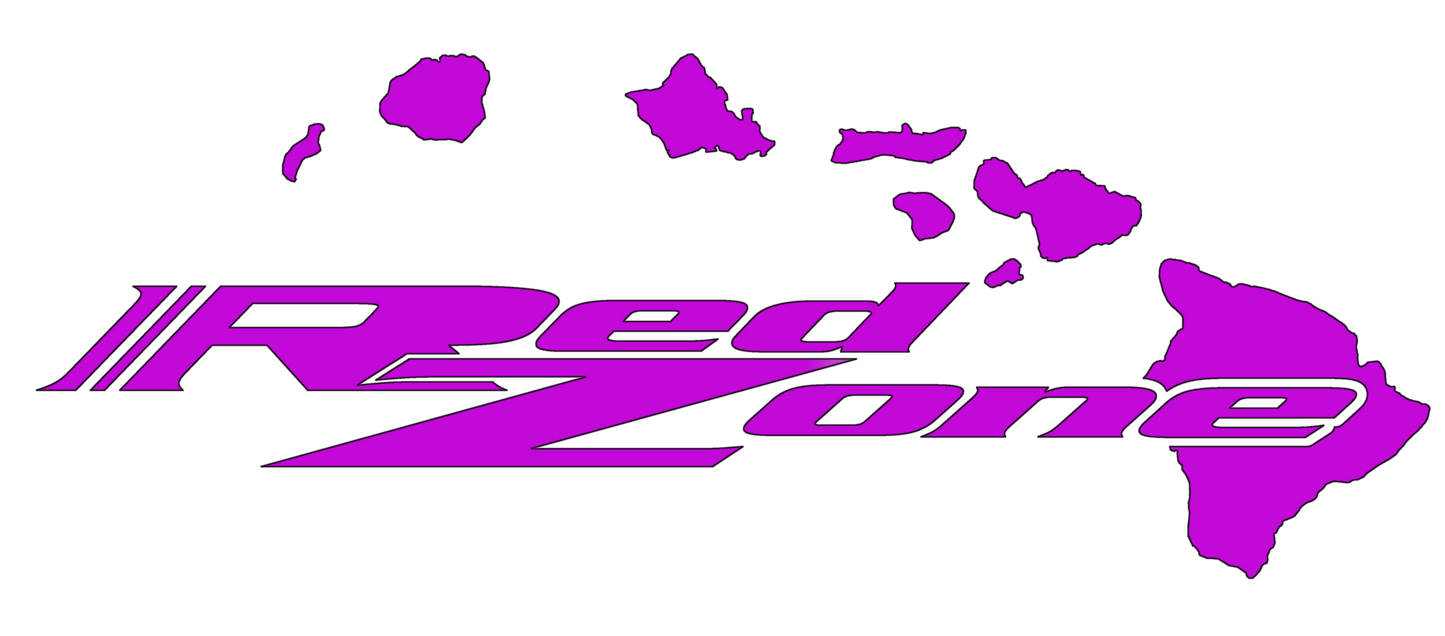 Redzone Hawaii Decal - 12"