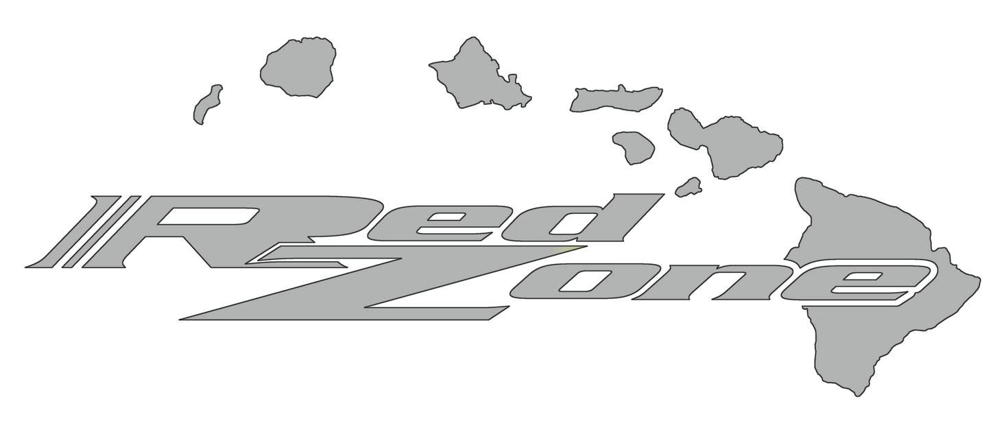 Redzone Hawaii Decal - 12"