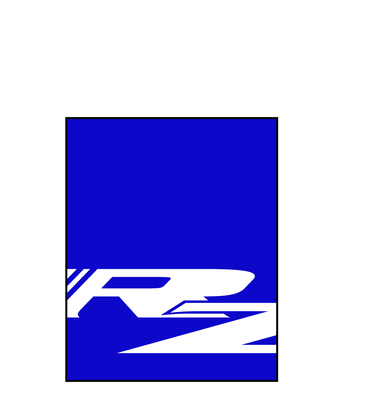 OG Redzone Square Decal - 3"