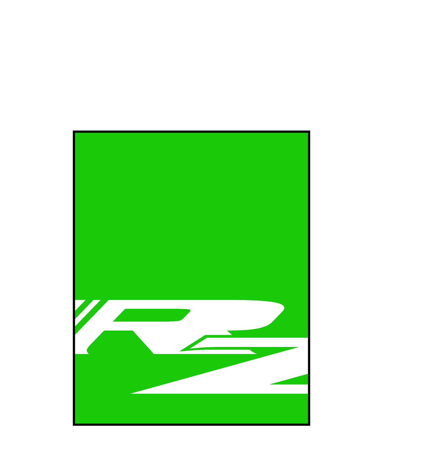 OG Redzone Square Decal - 3"