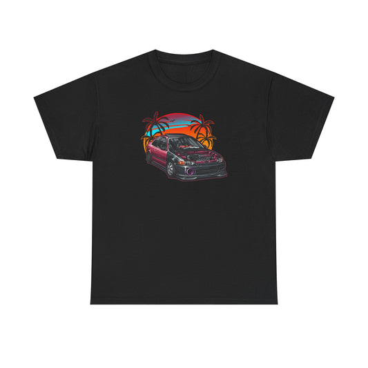 Chameleon Red Cruise Tee: Jan's Nitrous B-Series EJ Coupe