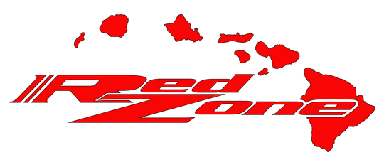 Redzone Hawaii Decal - 12"