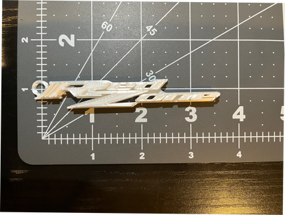 Custom 3D Printed RedZone Keychains
