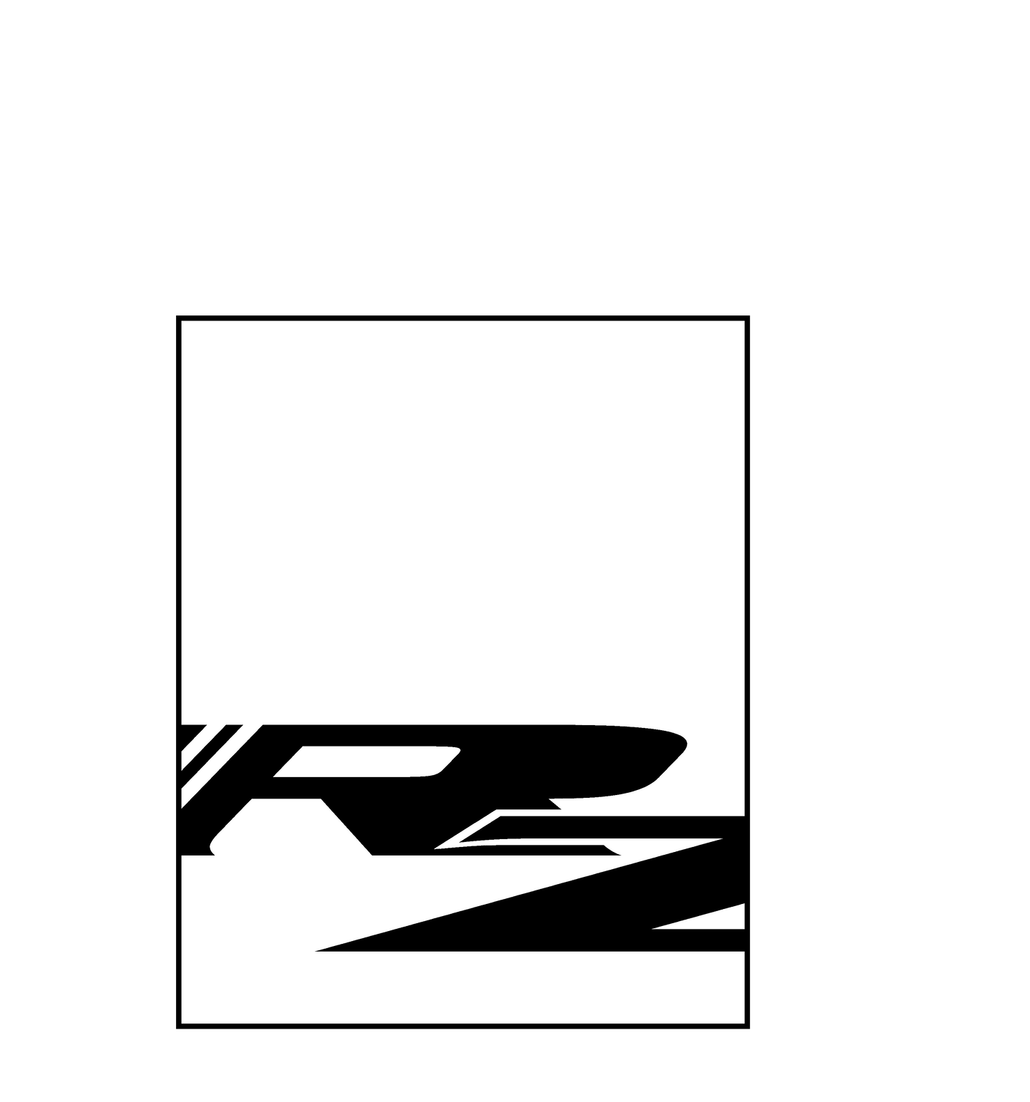 OG Redzone Square Decal - 3"