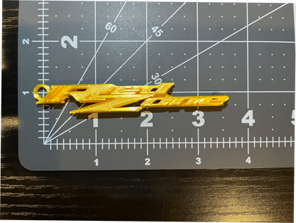 Custom 3D Printed RedZone Keychains